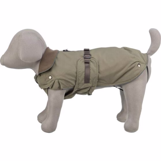 Manteau teckel : coupe spéciale hermy vert olive