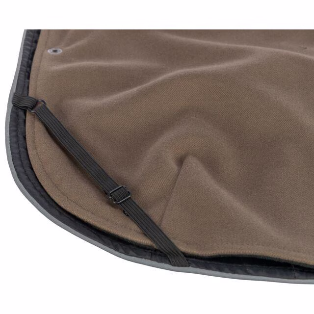 Manteau teckel : coupe spéciale hermy vert olive
