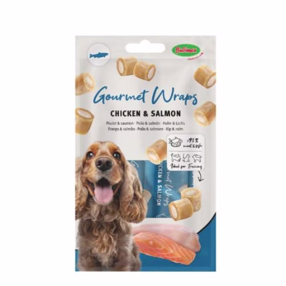 Friandise moelleuse Gourmet wraps pour chien