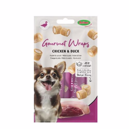 Friandise moelleuse Gourmet wraps pour chien