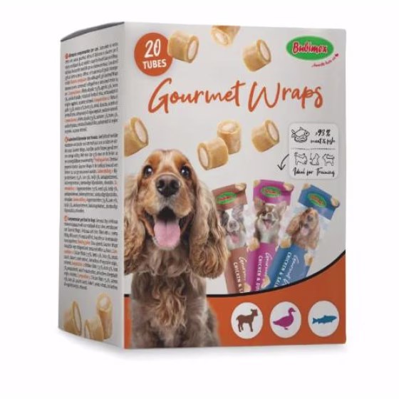 Friandise moelleuse Gourmet wraps pour chien