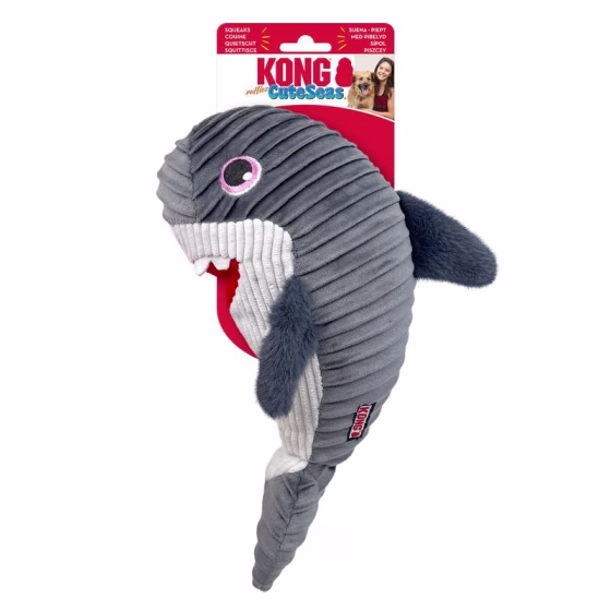 Peluche KONG cuteseas rufflez shark M/L