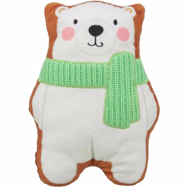 Peluche de Noël pour Chien Silencieuse - Ours