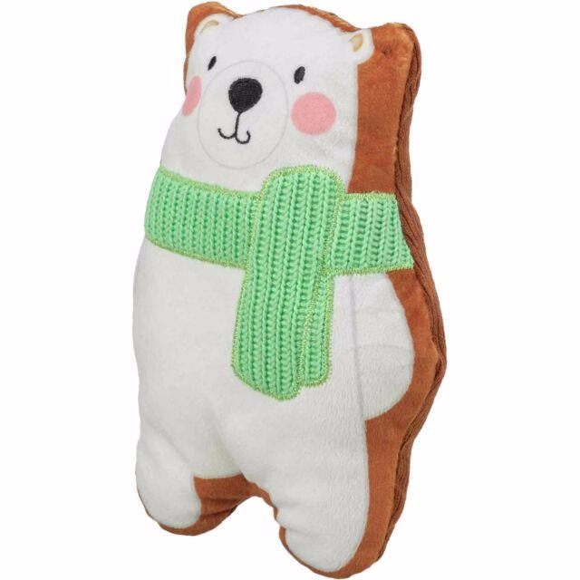 Peluche de Noël pour Chien Silencieuse - Ours