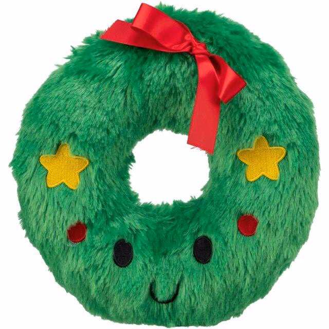 Jouet de Noël pour Chien - Couronne de Noël en Peluche