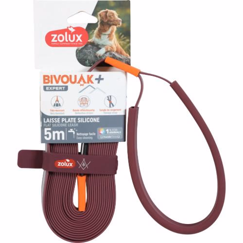 Longe plate en silicone avec bande réfléchissante Bivouak