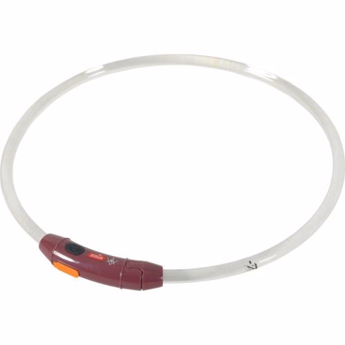 Collier Lumineux pour Chiens à Poils courts Bivouac - Rechargeable et Ajustable