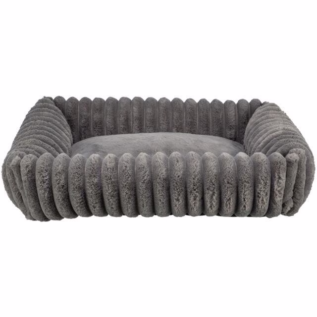 Lit pour chien : peluche douce, velours Lonni