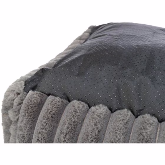 Lit pour chien :  peluche douce, velours Lonni