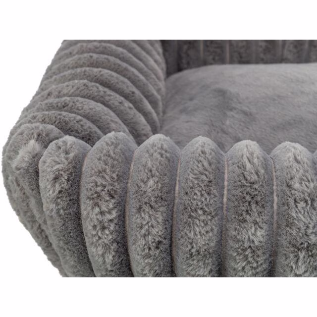 Lit pour chien : peluche douce, velours Lonni