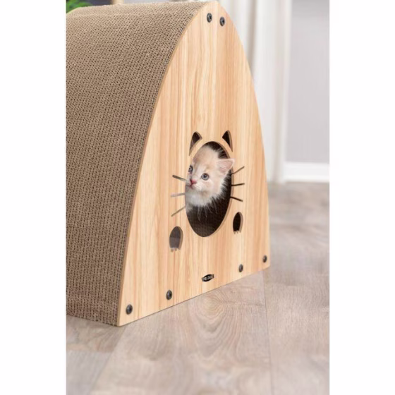 Maison Grattoir pour Chat avec Herbe à Chat