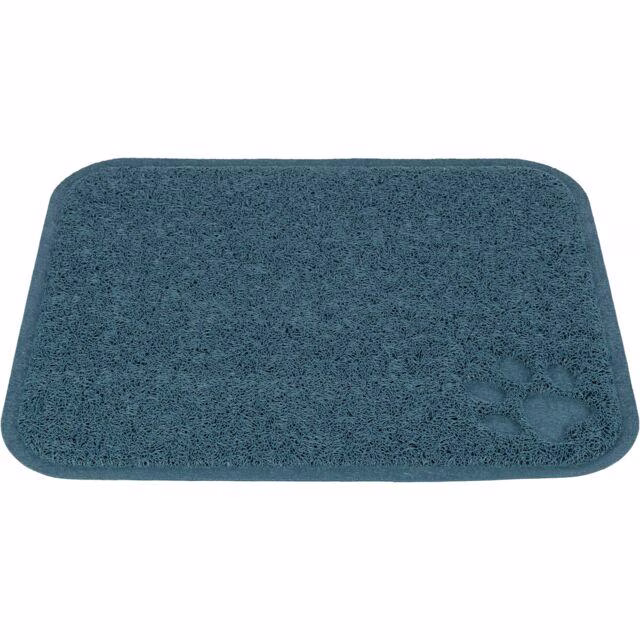 Tapis antidérapant pour litière du chat