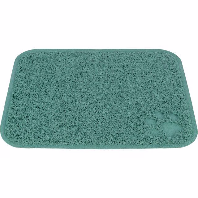 Tapis antidérapant pour bac à litière