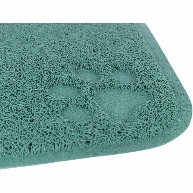 Tapis antidérapant pour bac à litière