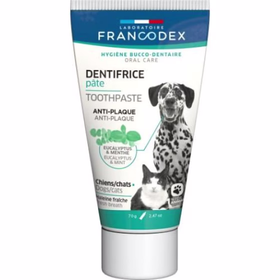 Dentifrice Pâte pour Chiens et Chats