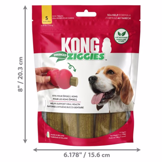 Bâtonnets à mâcher KONG enhanced Ziggies