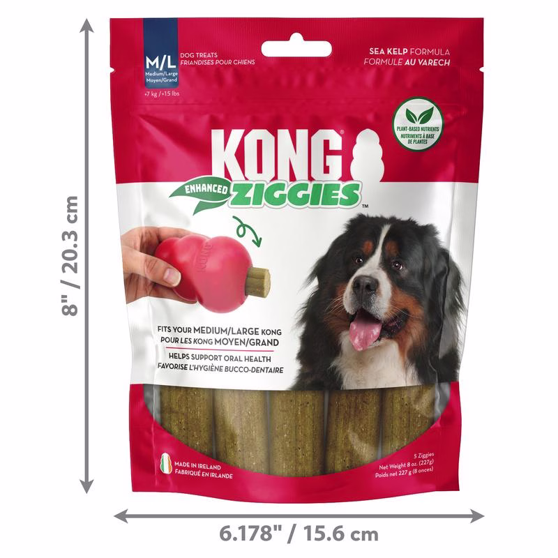 Bâtonnets à mâcher KONG enhanced Ziggies
