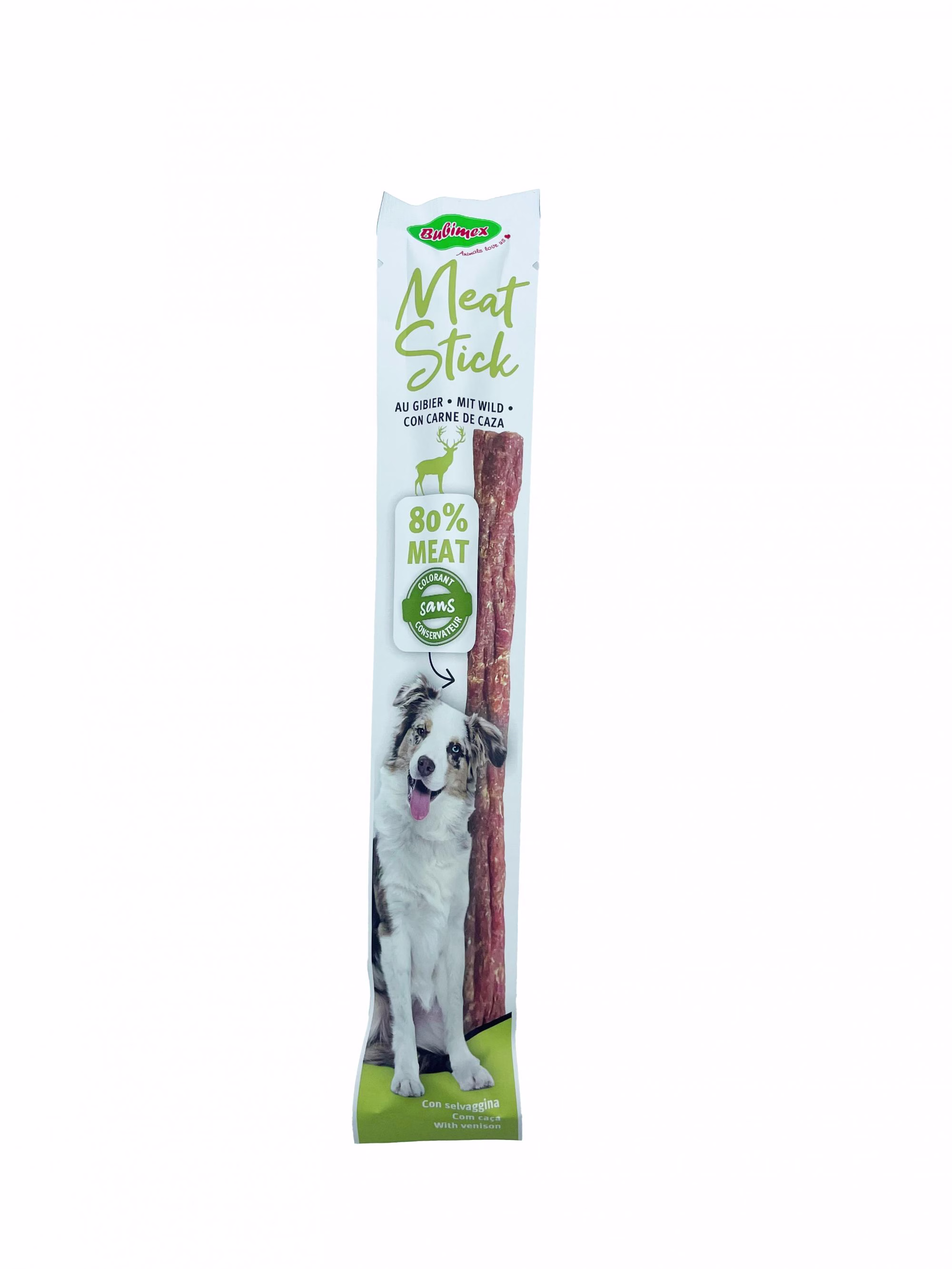 Batonnet récompense pour chien 80% viande