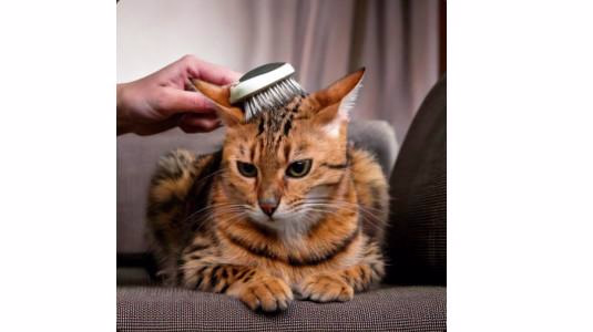 Pourquoi brosser les poils courts d'un chat ?
