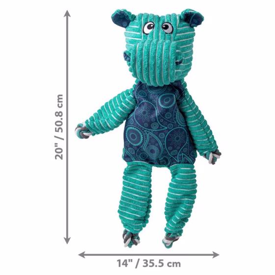 Jouet KONG Floppy Knots Hippo
