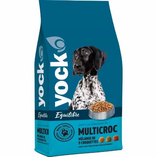 Croquettes YOCK ÉQUILIBRE Chien Adulte Multicroc