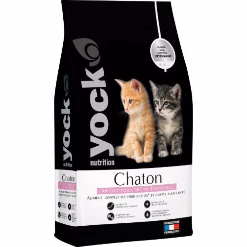 Croquettes pour Chaton et Chatte Allaitante YOCK NUTRITION