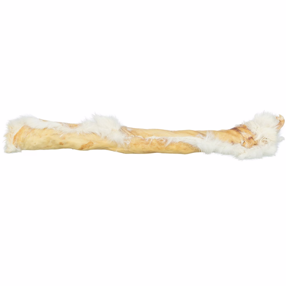 Rouleau de peau de lapin avec fourrure 45–50 cm